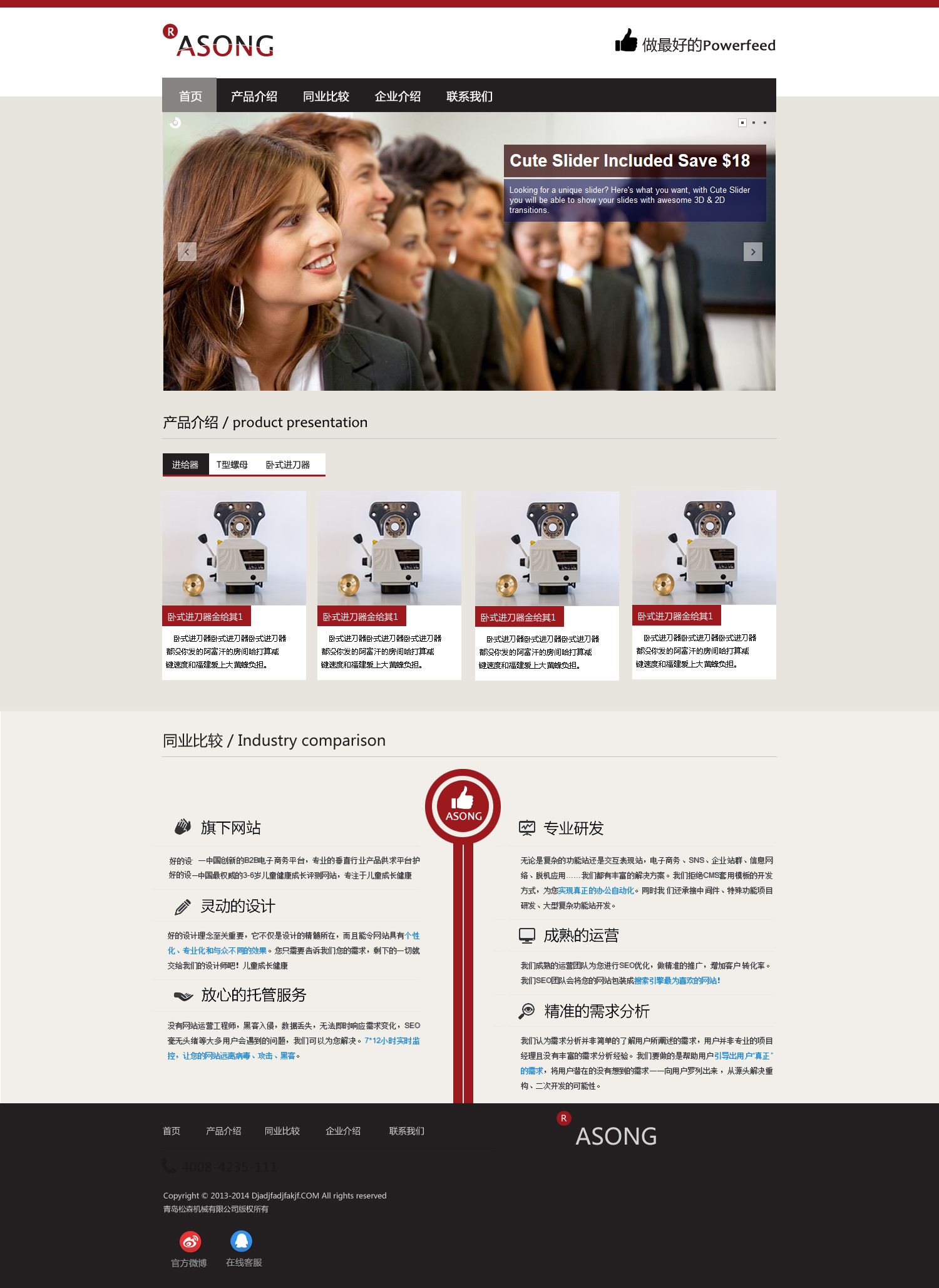 公司展示网站2