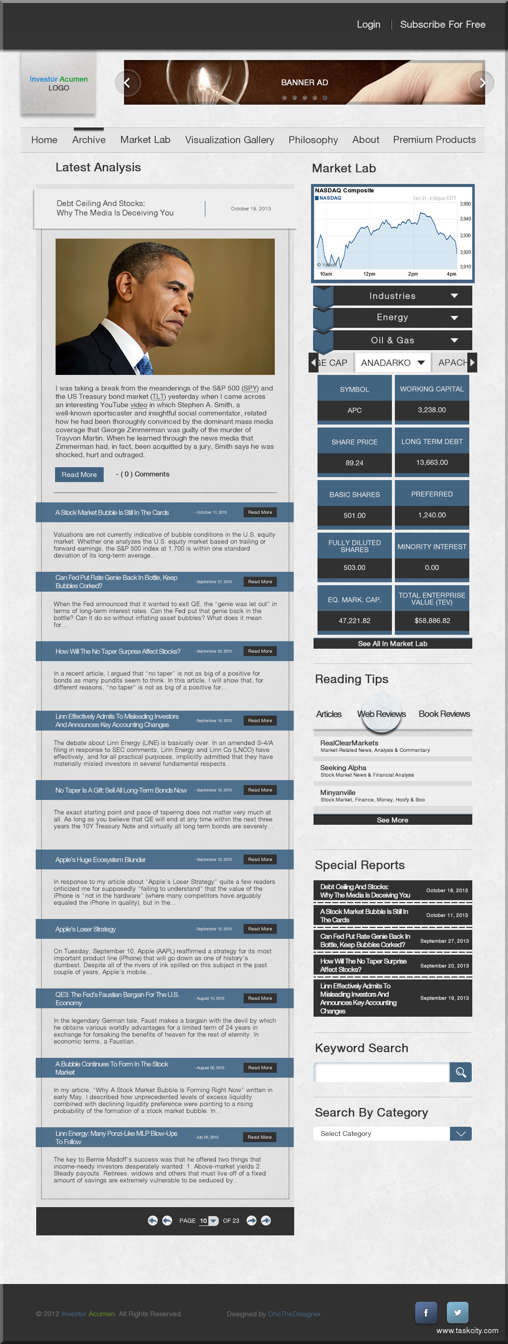 Investor acumen 2