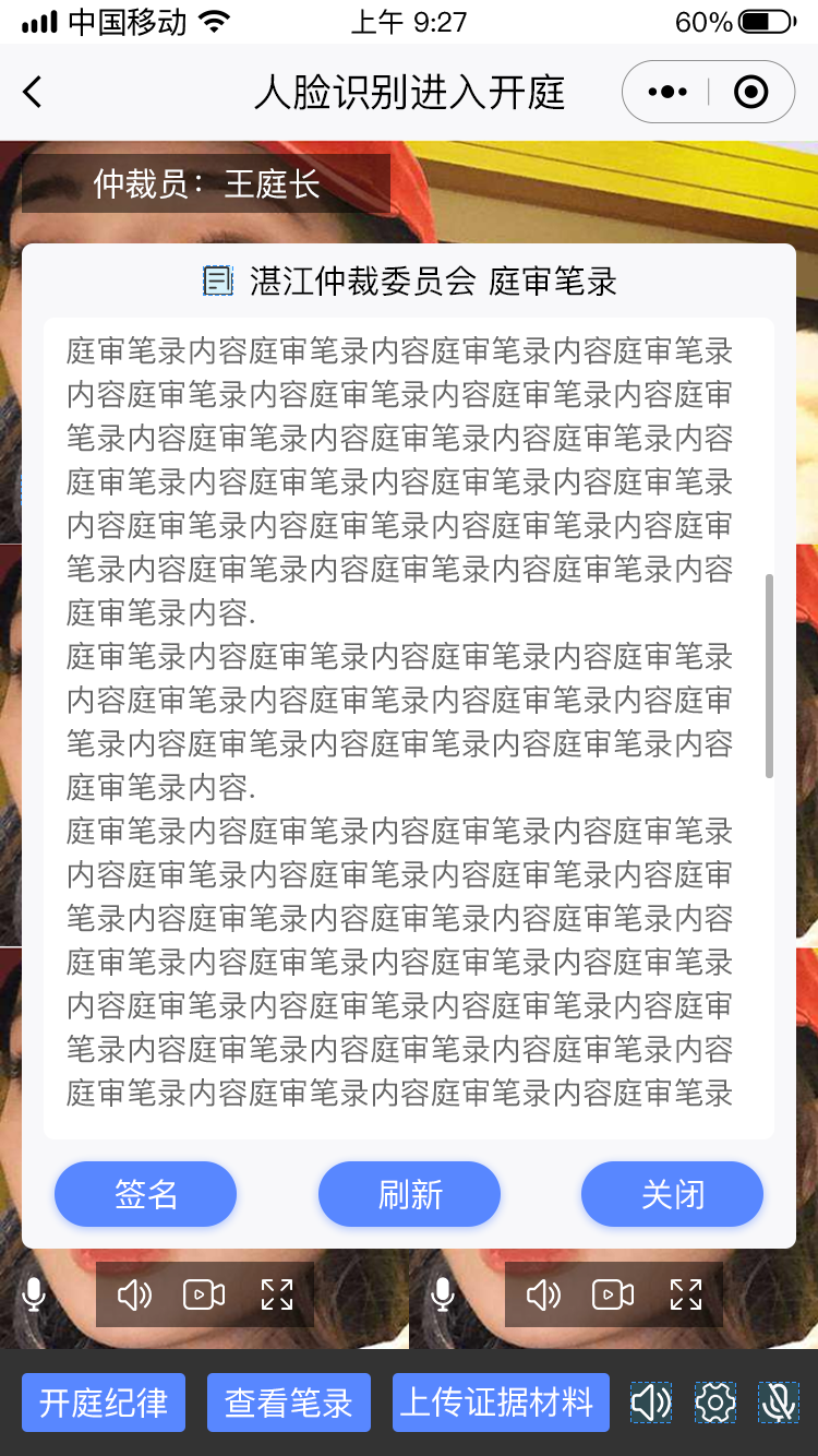 查看笔录