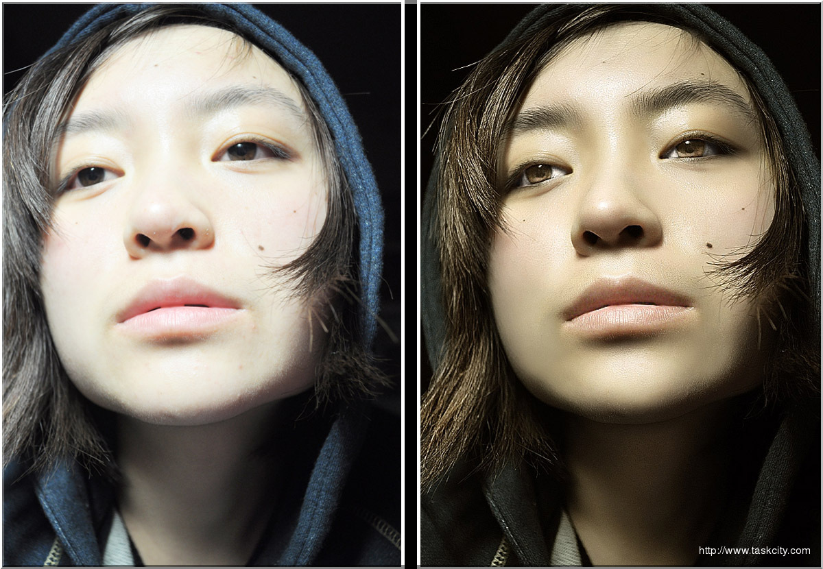 脾气女性磨皮质感练习