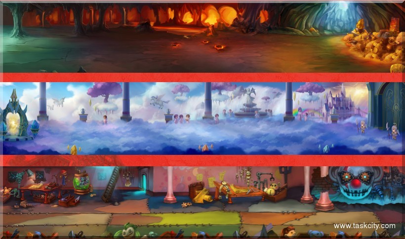 场景原画设计 横版